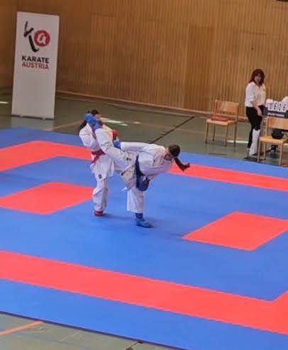 Kumite beim Wettkampf